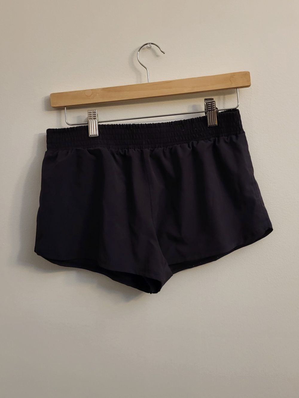 NOBO Black Athletic Running Shorts with Elasticized Waist